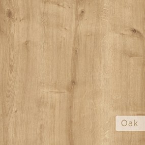 Fali polc Leo - Oak