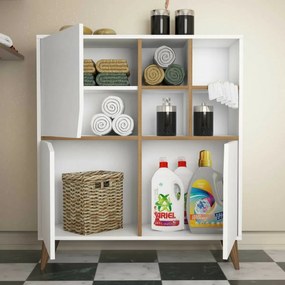 Pulse White and Walnut szekrény