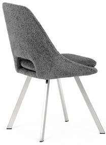 Szürke Bouclé Étkezőszék. DCL-W1174 GREY2