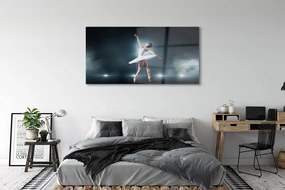 Akrilkép Fehér balett ruha nő 100x50 cm