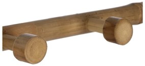 Natúr színű bambusz előszoba bútor 70x175x32 cm Manali – Ixia