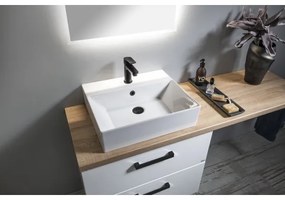 Aqualine - Mosdócsap LOTTA matt fekete