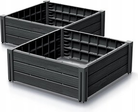 Kerti csaptelep Base Plant 61,8x61,8x46cm szürke Prosperplast IBPS134-S433