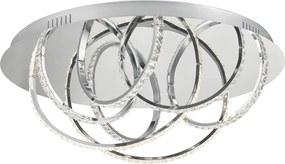 Dar Lighting ZANCARA ZAN5050 Süllyesztett mennyezeti lámpa 1x50W/LED 3000K 2274LM