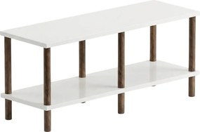 TV szekrény SOLE 90 cm, fehér