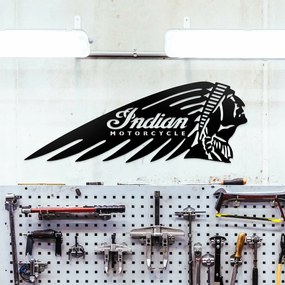 DUBLEZ | Fa logó a falra - Indian Motorcycle | Fali kép