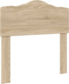 vidaXL Fejtámla Sonoma tölgy 80 cm Faanyag