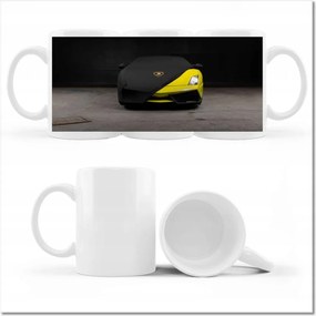 Fotó bögre Sárga sportautó