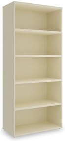 SimpleOffice magas szekrĂ©ny 80 x 40 x 180 cm, nyĂr