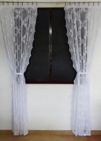 Mg Kpl függöny 4540 Fehér 150x230 csengő szalag 2db