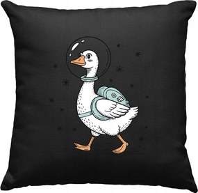 Lúd Űrhajós párna Vicces Fekete