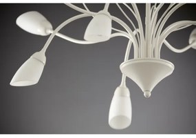 Jupiter 2061 - Rúdon függő csillár GLORIOSA 10xG9/14W/230V krémszínű