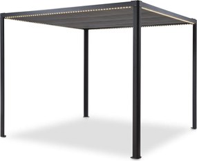 Blumfeldt Pantheon RemoteShade Ambient, pavilon, motorizált tető, LED lámpa