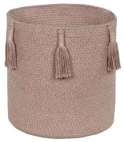 Textil tárolókosár ø 30x30 cm Woody – Lorena Canals