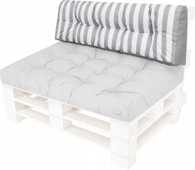 Kerti párna raklap pad háttámla 120x40