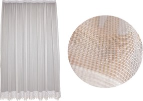 Gipszkarton Függöny Ezüst Háló 500x250 cm