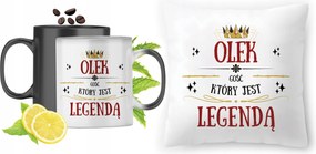 Olka Varázsbögre Nyomott mintás párna szett fényképpel