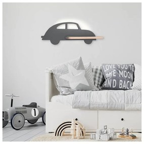 Szürke gyerek lámpa Car – Candellux Lighting