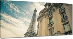 Festmények 120x60 Eiffel-torony