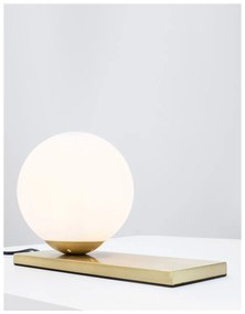 Nova Luce asztali lámpa, matt arany, E14 foglalattal, max. 1x28W, 9012922