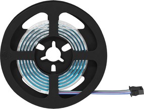 vidaXL LED szalag 2 pcs Fekete és Átlátszó 1200 mm Réz és műanyag