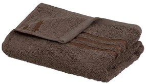 Barna frottír pamut törölköző 50x100 cm Simple – Casa Selección