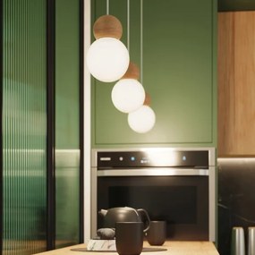 Sollux SL.1390 - Csillár zsinóron PEKKA 1xG9/8W/230V fehér