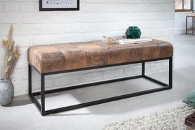 PETIT BEAUTE design ülőpad - 110cm - vintage barna