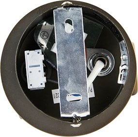 Bronz fali spotlámpa forgatható és dönthető kapcsolóval - Karin 1