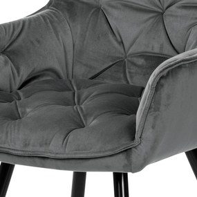 DCH-421 GREY4 étkezőszék szett, 2 db