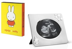 Ezüstszínű fém álló képkeret 13x10 cm Miffy – Zilverstad