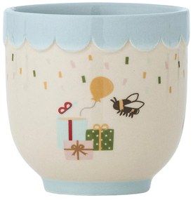 Kék-krémszínű kőedény gyerek bögre 150 ml Celebrate – Bloomingville Mini