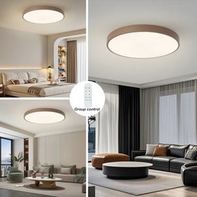 Brilagi-LED dimmelhető lámpatest POOL SMART LED/100W/230V 80 cm Wi-Fi Tuya+távirányító barna