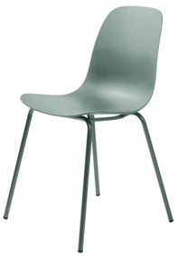 Stílusos szék Jensen matt zöld