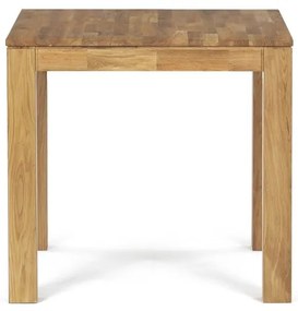 Tömör Tölgy Étkezőasztal 80×80 cm. DS-H080 DUB