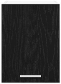 Függő szekrény Riga Fekete tölgy és fehér 30 x 31 x 40 cm