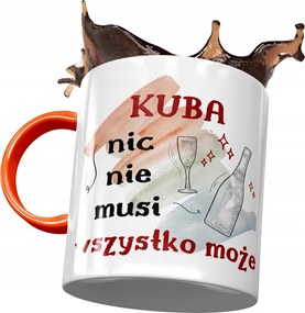 Narancssárga Bögre Kuba Férj Kolléga Ajándék Nyomtatott Fotóval