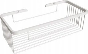 Zuhanykosár téglalap alakú nagy fehér Andex Classic 085B
