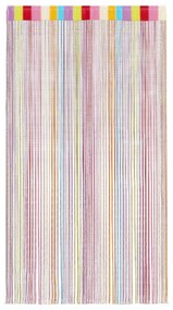 2 db többszínű zsinórfüggöny 140 x 250 cm