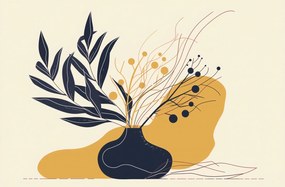 Poszter 91,5x60cm Sötét levelek nyugalma