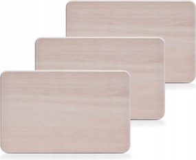 3 db-os bükk deszka szett, 14x22cm