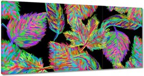 Vászonkép 120x60 Színes levelek Levelek