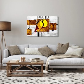Egy őskori festmény képe (90x60 cm)