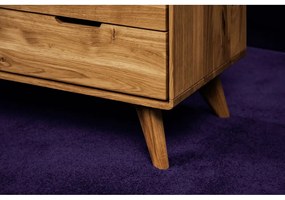 Tölgyfa ruhásszekrény 90x180 cm Greg - The Beds