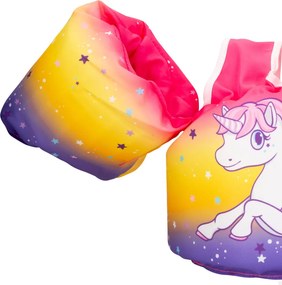 Colorbaby - Neoprén úszómellény karúszóval, unikornisos mintával (15–30 kg)