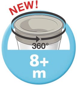 Bájos itató pohár Magic NUK 360° fedéllel light geen