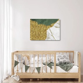 Üveg kép - Zöld márvány N⁰2 (70x50 cm)