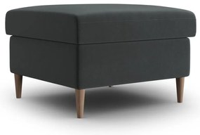 Sötétszürke bársony lábtartó Kyoto – Cosmopolitan Design