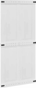 vidaXL Ajtó Corona Fehér 100 x 210 cm Faanyag
