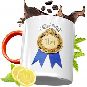 Narancssárga Bögre Fotósnak Ajándék fényképes nyomtatással